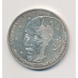 100 Francs Jean Monnet - 1992 - argent