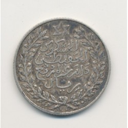 Maroc - 2 1/2 Dirhams - 1911 - Paris - Moulay Hafid I - argent 2