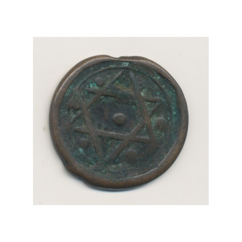 Maroc - Falus - 1867 - bronze