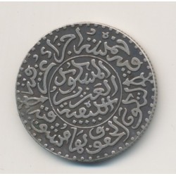 Maroc - 2 1/2 Dirhams - 1904 - Berlin - Abdul aziz I - argent 2