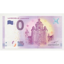 Billet Touristique O Euro - Grosse Horloge - 2018 - Numéro 000025