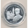 Médaille - La reconstruction de la France - le havre - La France Victorieuse - argent 