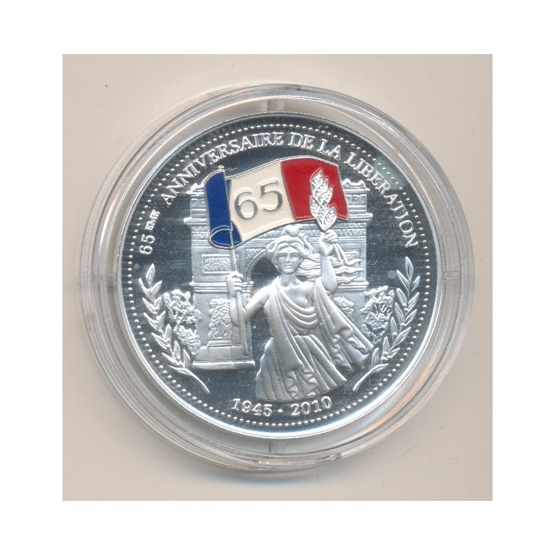 Médaille - 65e anniversaire de la libération - 1945-2010