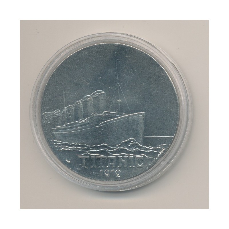 Médaille - Titanic 1912 - Paquebots Transatlantiques