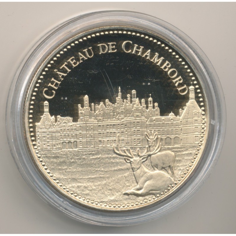 Médaille - Château de chambord - Trésor patrimoine de France