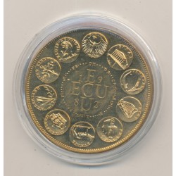 Ecu EUROPA - 1982 - bronze