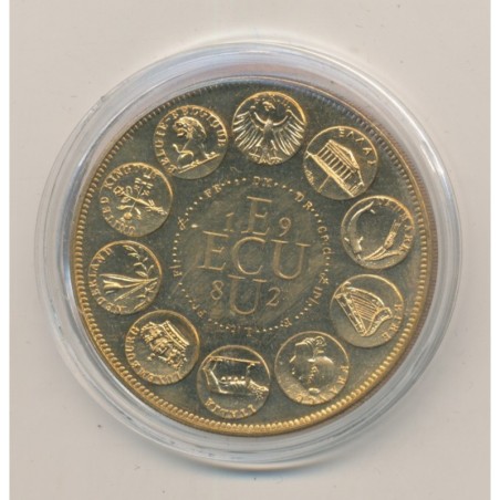 Ecu EUROPA - 1982 - bronze