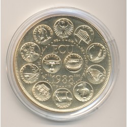 Ecu EUROPA - 1988 - bronze