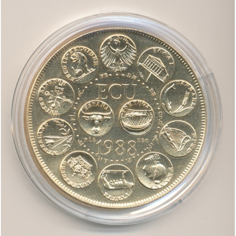 Ecu EUROPA - 1988 - bronze