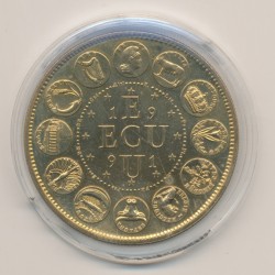 Ecu EUROPA - 1991 - bronze