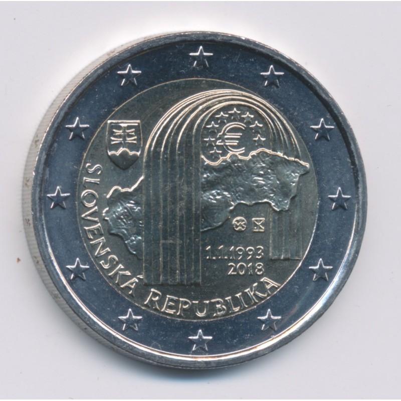 2€ Slovaquie 2018