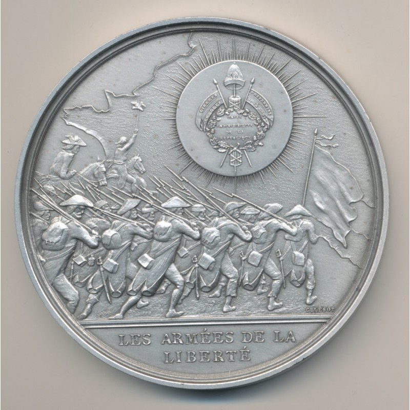 Médaille - Les armées de la liberté - Bicentenaire de la révolution Française