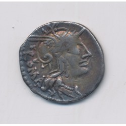 République Romaine - Denier argent - Tullia