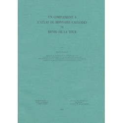 Complément Atlas des Monnaies Gauloises - Henri de la tour - réimpression 1992