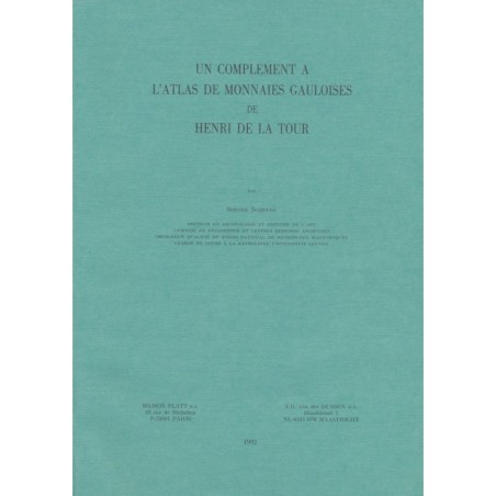 Complément Atlas des Monnaies Gauloises - Henri de la tour - réimpression 1992