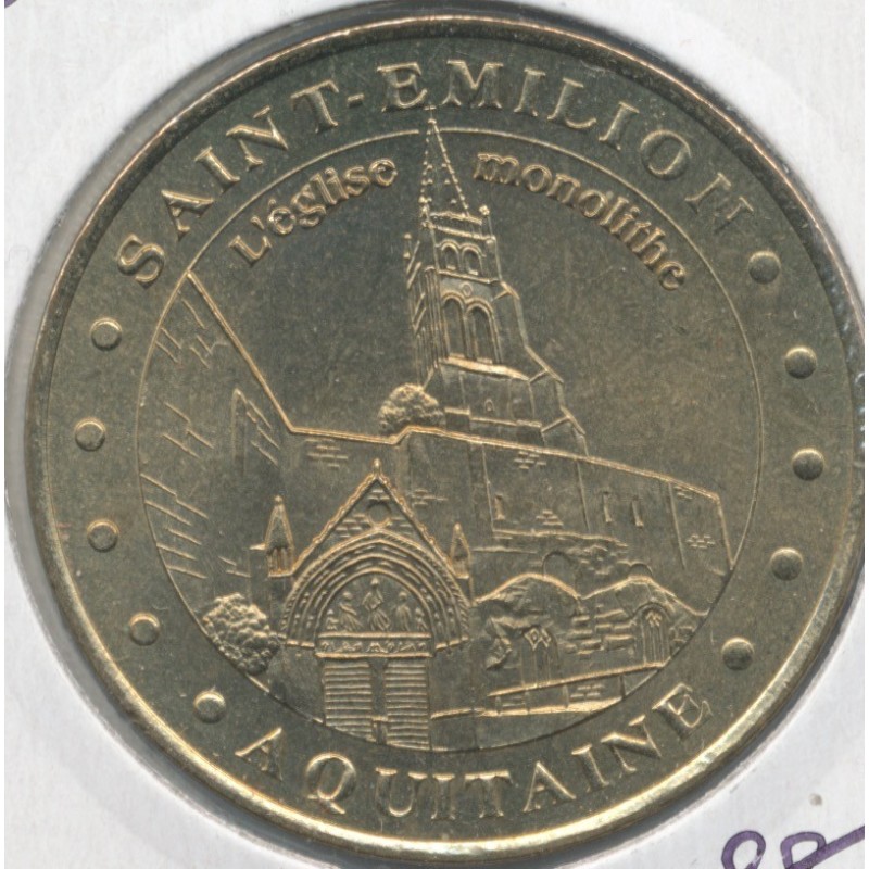 Dept33 - Saint Emission - L'église monolithe - 2005 H