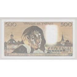 500 Francs Pascal - 1983 - manque encre noire - 63513 - Q.169 2