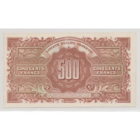 500 Francs Marianne - 1945 - Série M 