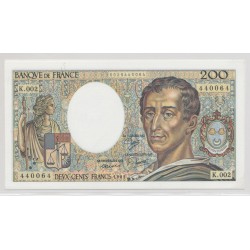 200 Francs Montesquieu - 1981 - NEUF