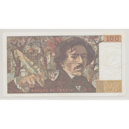 100 Francs Delacroix - 