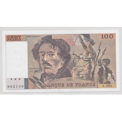 100 Francs Delacroix - 1994 - alphabets au choix - NEUF