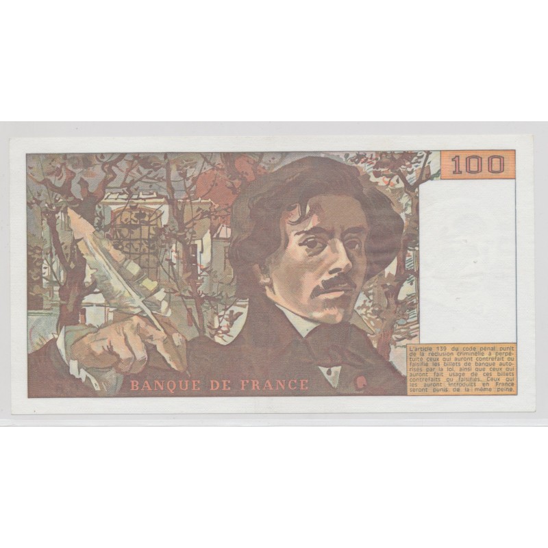 100 Francs Delacroix - 1994 - alphabets au choix - NEUF