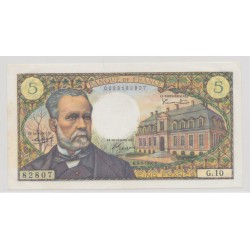 5 Francs pasteur - 5.05.1966 - G.10 - SUP