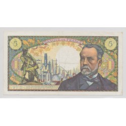 5 Francs pasteur - 4.04.1968 - X.74 - TTB+ 2
