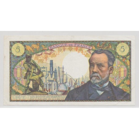 5 Francs pasteur - 6.02.1969 - alphabets au choix - TTB+