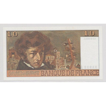 10 Francs Berlioz - 1.08.1974 - alphabets au choix - NEUF