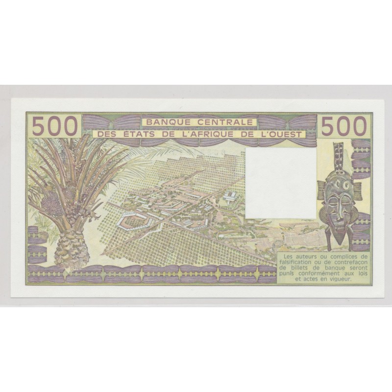 Afrique de l'ouest - 500 Francs - 1982 B Bénin - NEUF