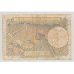 Afrique occidentale - 5 Francs - 1942 - TB 2