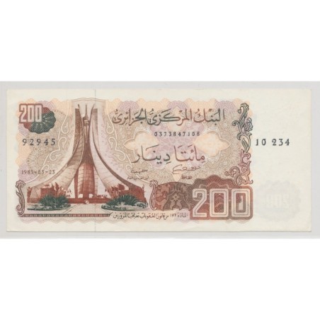 Algérie - 200 Dinars - 23.03.1983 - TTB