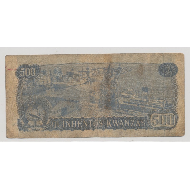Angola - 500 Kwanzas - 1976 - TB