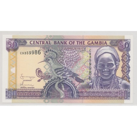 Gambie - 50 dalasis - ND 2001 - NEUF