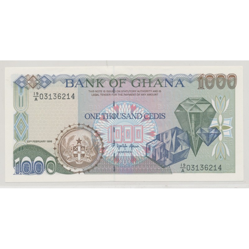 Ghana - 1000 cedis - 23.02.1996 - NEUF