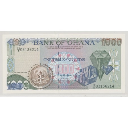 Ghana - 1000 cedis - 23.02.1996 - NEUF