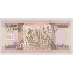 Ghana - 50 cedis - 15.07.1986 - NEUF 2