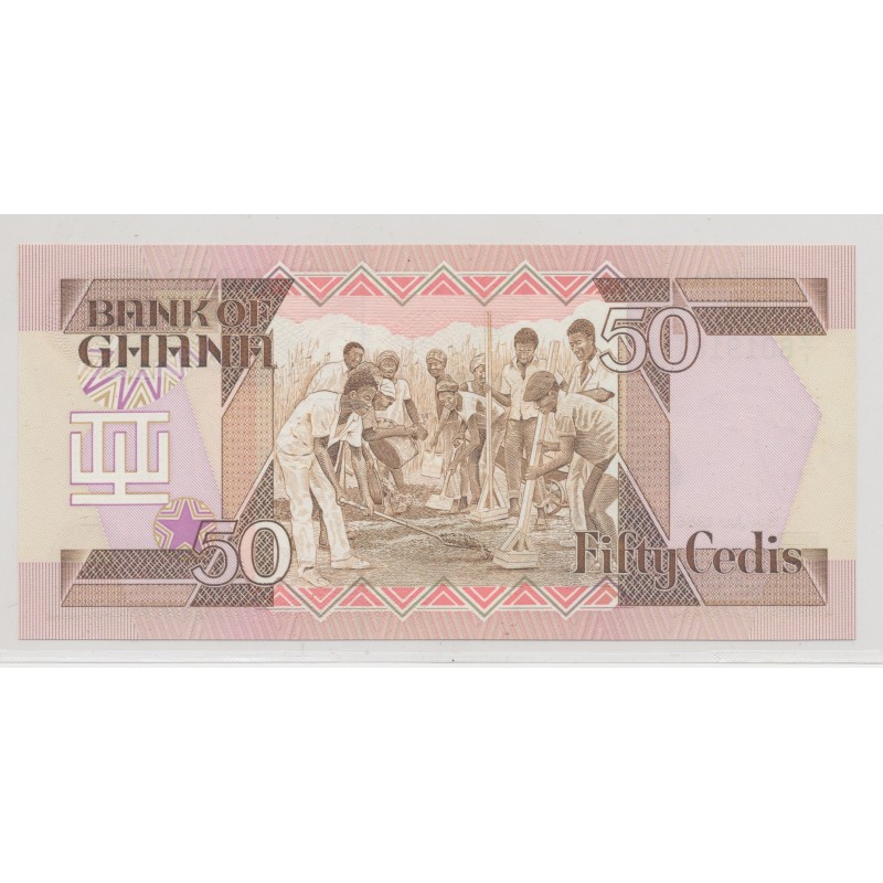 Ghana - 50 cedis - 15.07.1986 - NEUF