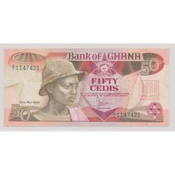 Ghana - 50 cedis - 15.05.1984 - NEUF