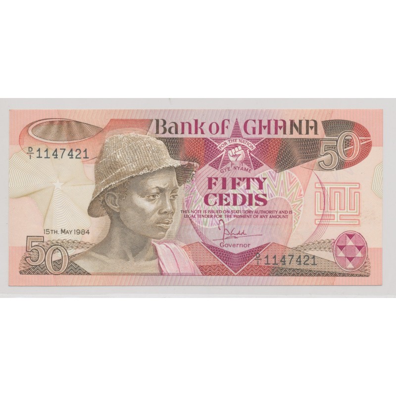Ghana - 50 cedis - 15.05.1984 - NEUF