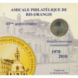 Dept91 - Encart 40ans amicale philatélique - 2011 - Ris orangis