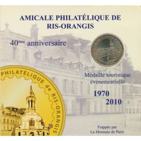 Dept91 - Encart 40ans amicale philatélique - 2011 - Ris orangis