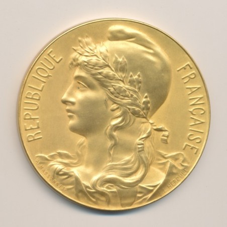Médaille - Exposition du Grand Palais - Paris 1902 - cuivre