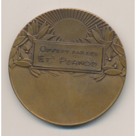 Médaille - Établissemnt Pernod - F.Fraisse - bronze