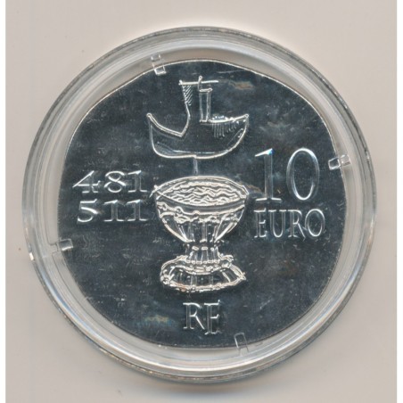 10 Euro 2011 - Clovis - argent