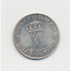 Italie - 5 Soldi - 1815 - Parme  2