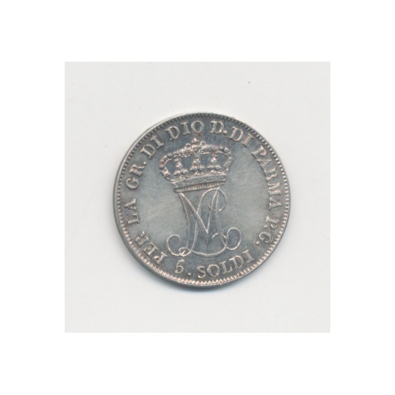 Italie - 5 Soldi - 1815 - Parme 
