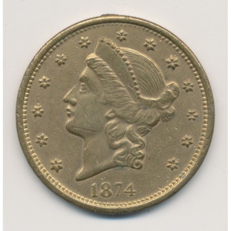 Monnaie publicitaire - copie 20 Dollars 1874 - Piaget horlogers joailliers Geneve