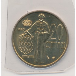 Monaco - 20 centimes 1995 - Rainier III  2